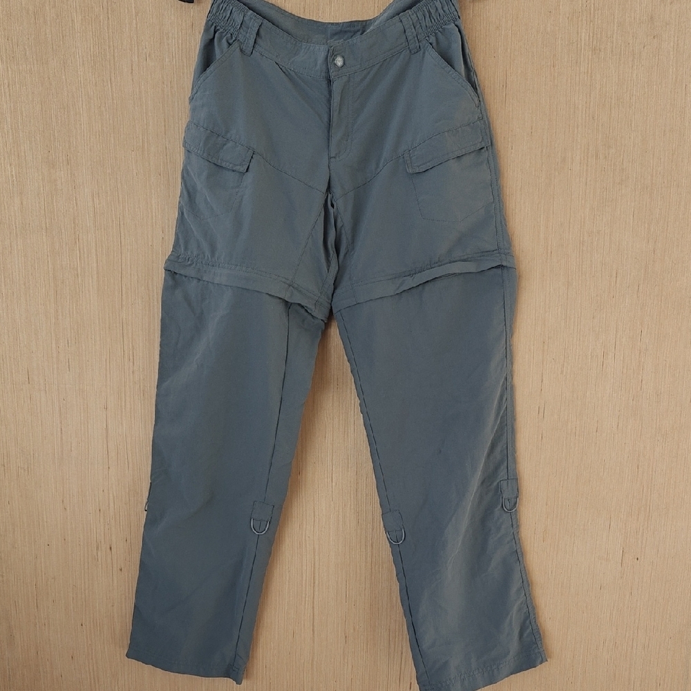 Men's Gray Convertible Pants